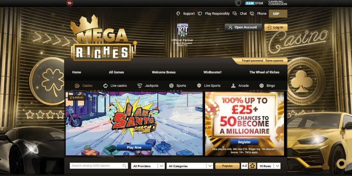 Mega Riches Casino